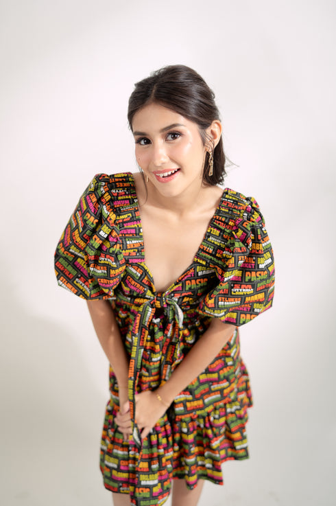 EMGEE by Get Spotted: Maria Dress in Para Po Fabric