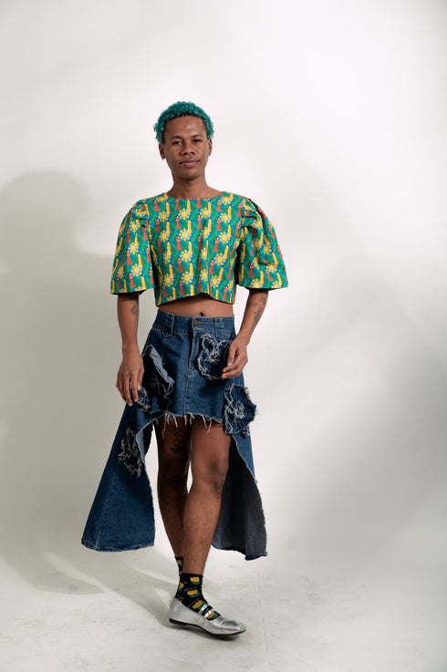 EMGEE by Get Spotted: Gabriela Top in Marilag Fabric