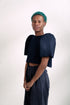 EMGEE by Get Spotted: Gabriela Top in Denim Fabric