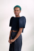 EMGEE by Get Spotted: Gabriela Top in Denim Fabric