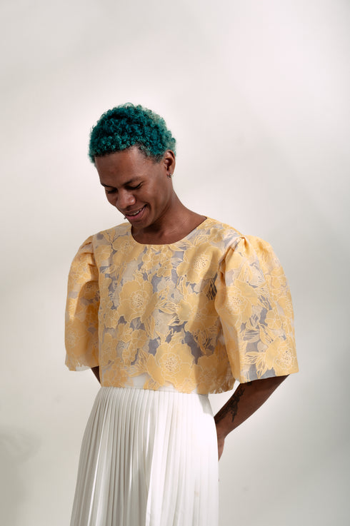 Modern Filipiniana: Cory in Limited Edition Fabric