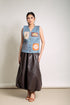 Pre-Holiday 2025: Sky Leather Skirt