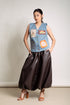 Pre-Holiday 2025: Sky Leather Skirt