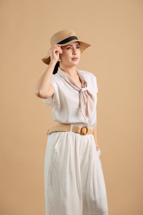 After Six Collection: Salome Scarf Top