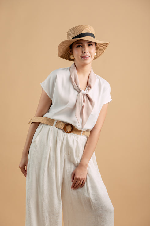 After Six Collection: Salome Scarf Top