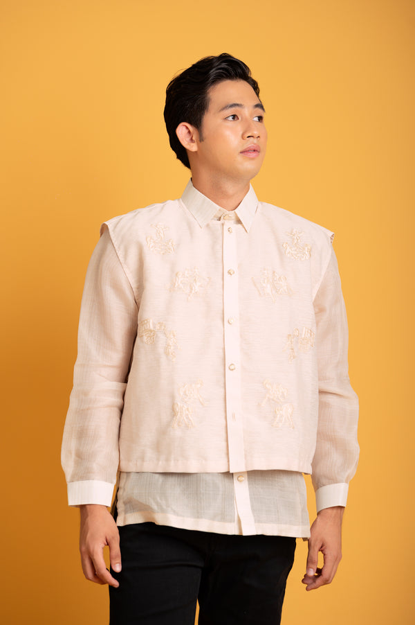 MNL EMGEE by Get Spotted: Palaro Two Way Pina Barong