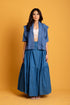 MNL EMGEE by Get Spotted: Kristen Kimono in Blue Hablon