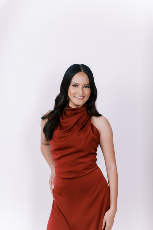 GS Party: Cheryl Silk Dress