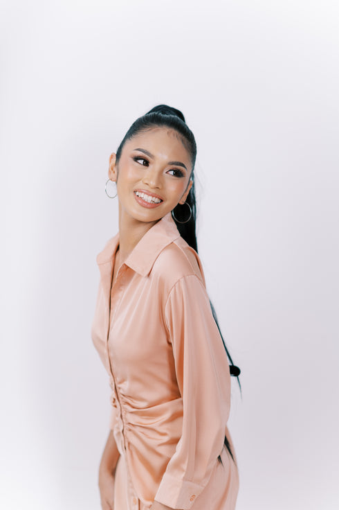 GS Events 2: Willow Silk Buttondown