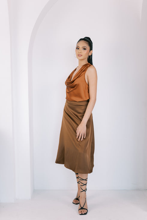 GS Party: Reinette Cowl Neck Top