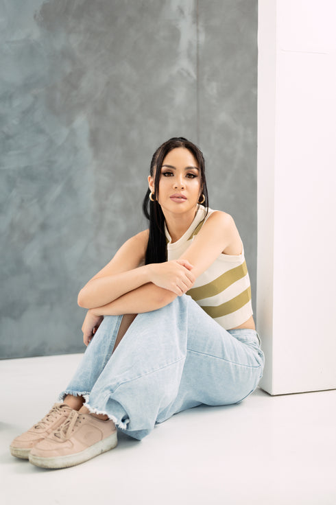 GS Gen Z: Stylish Denim Maxi Skirt