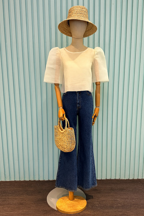 Modern Filipiniana: Sarah in Pina Fabric