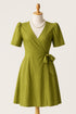 Maud London x Get Spotted: Julian Dress in Avocado