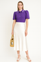 EMGEE by Get Spotted: Veejay Modern Filipiniana Polo in Purple