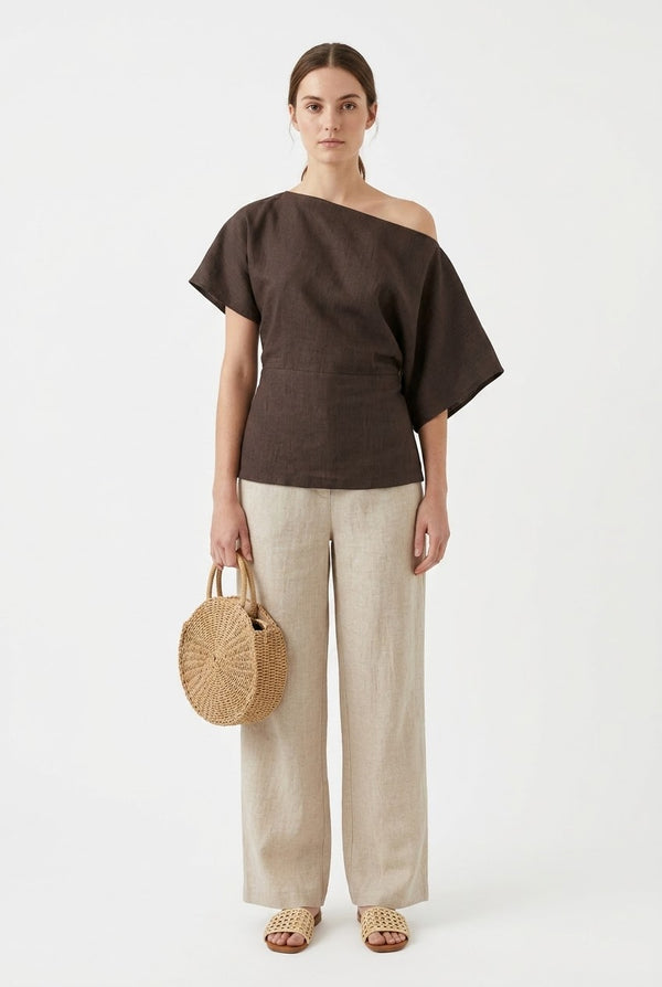 GS Linen Collection: Grace Top