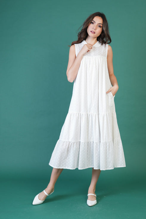 GET SPOTTED SHOP STOCKS Jenny Whites Collection: Alexa Premium Eyelet Dress