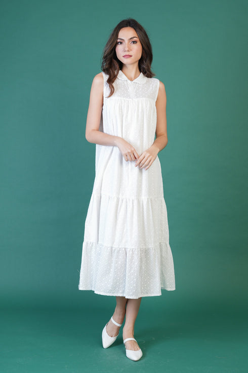 GET SPOTTED SHOP STOCKS Jenny Whites Collection: Alexa Premium Eyelet Dress