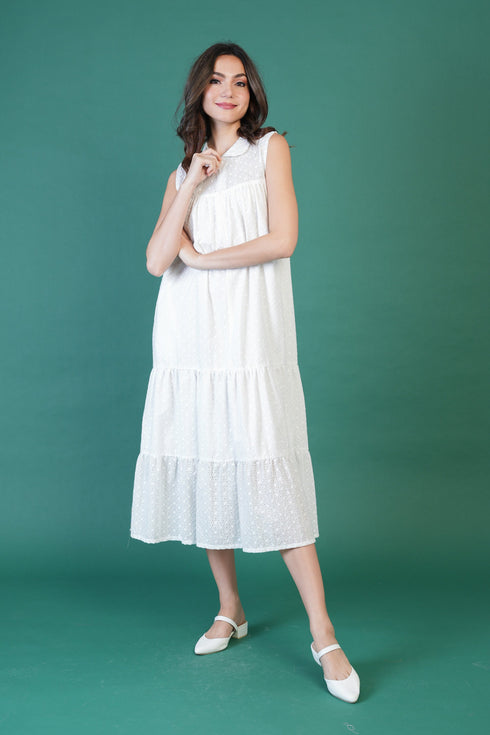 GET SPOTTED SHOP STOCKS Jenny Whites Collection: Alexa Premium Eyelet Dress