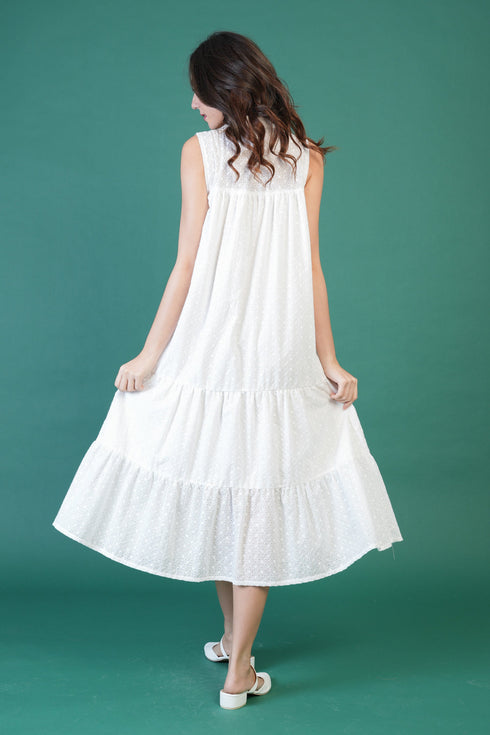 GET SPOTTED SHOP STOCKS Jenny Whites Collection: Alexa Premium Eyelet Dress