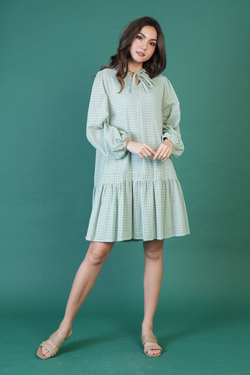 GET SPOTTED SHOP STOCKS Jenny Hues of Summer: NEW Arya Premium Eyelet Dress
