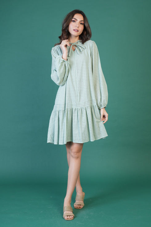 GET SPOTTED SHOP STOCKS Jenny Hues of Summer: NEW Arya Premium Eyelet Dress