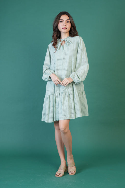 GET SPOTTED SHOP STOCKS Jenny Hues of Summer: NEW Arya Premium Eyelet Dress