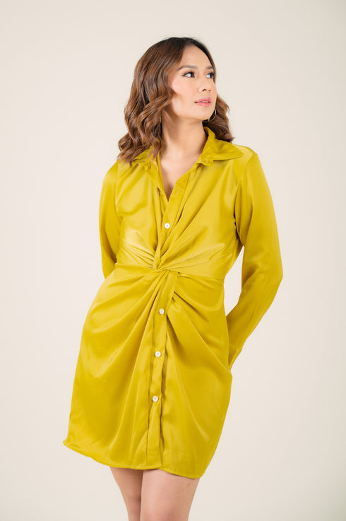 GS Staple: Kara Knot Button Down Dress