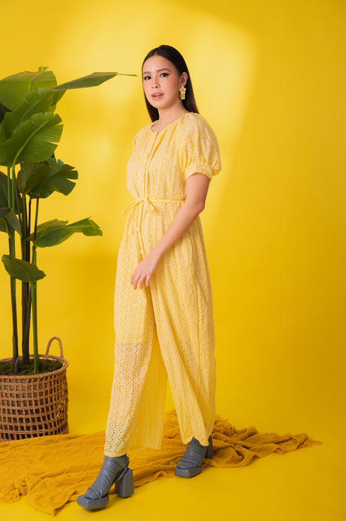 GET SPOTTED SHOP STOCKS Jenny Eyelet 4: Mary Jane Premium Eyelet Jumpsuit
