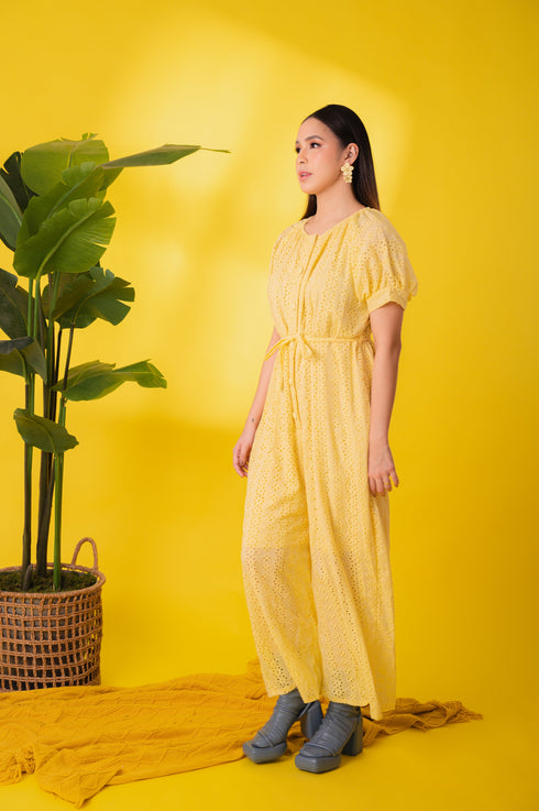 GET SPOTTED SHOP STOCKS Jenny Eyelet 4: Mary Jane Premium Eyelet Jumpsuit