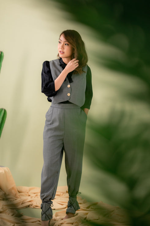 GS Linen Collection 2: Patricia Vest and Pants Set