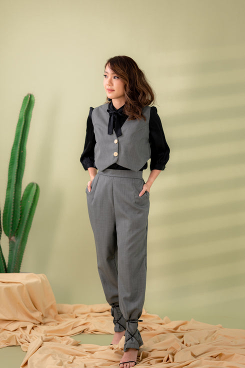 GS Linen Collection 2: Patricia Vest and Pants Set