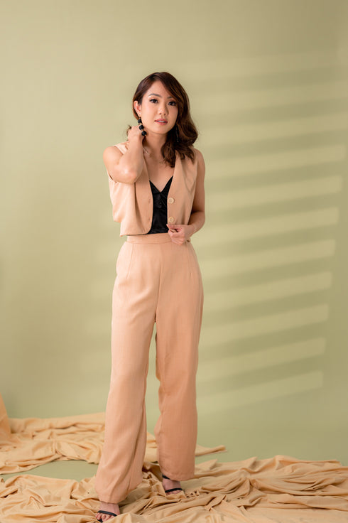 GS Linen Collection 2: Patricia Vest and Pants Set