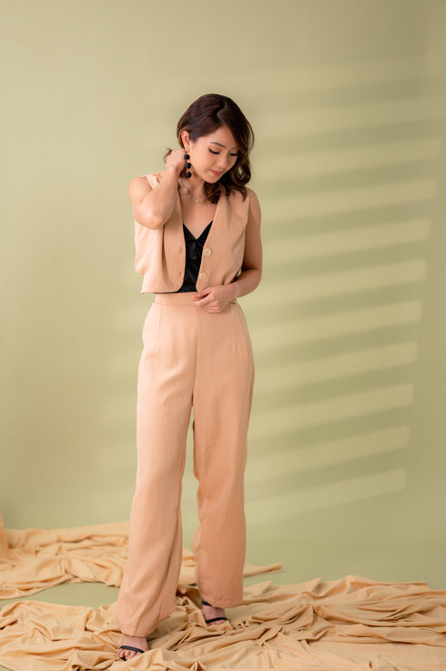 GS Linen Collection 2: Patricia Vest and Pants Set