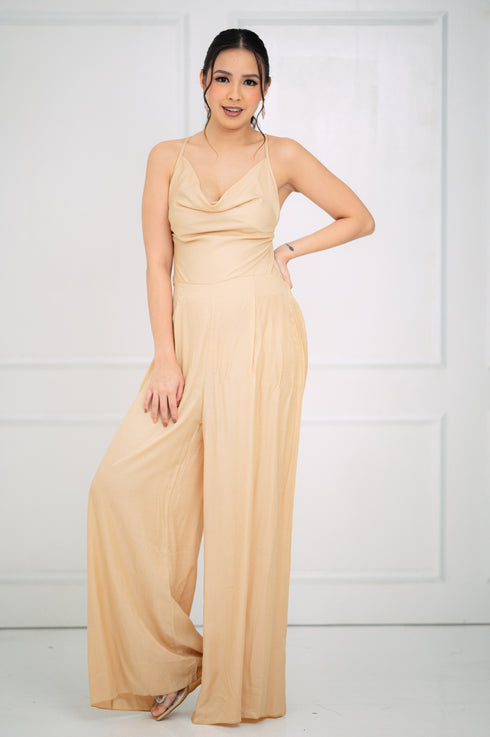 GS Date Night: Lianne Cowl Neck Jumpsuit