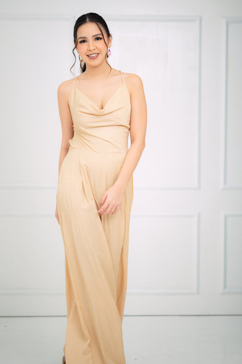 GS Date Night: Lianne Cowl Neck Jumpsuit