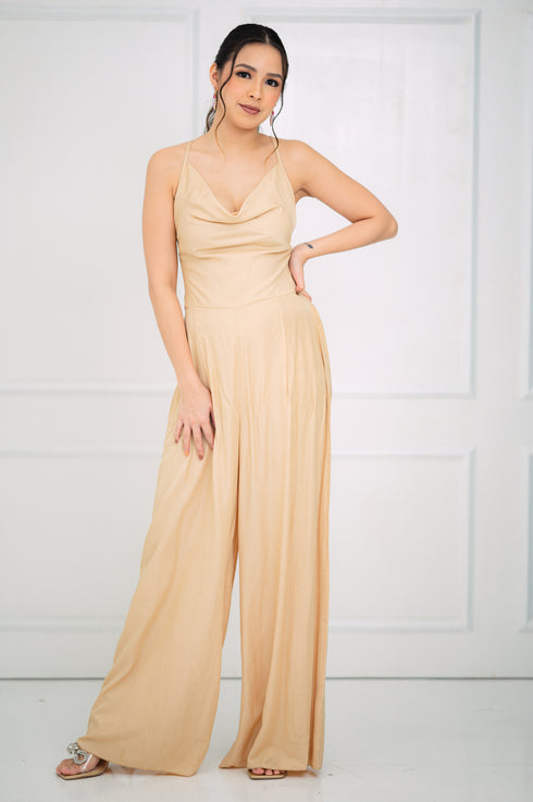 GS Date Night: Lianne Cowl Neck Jumpsuit