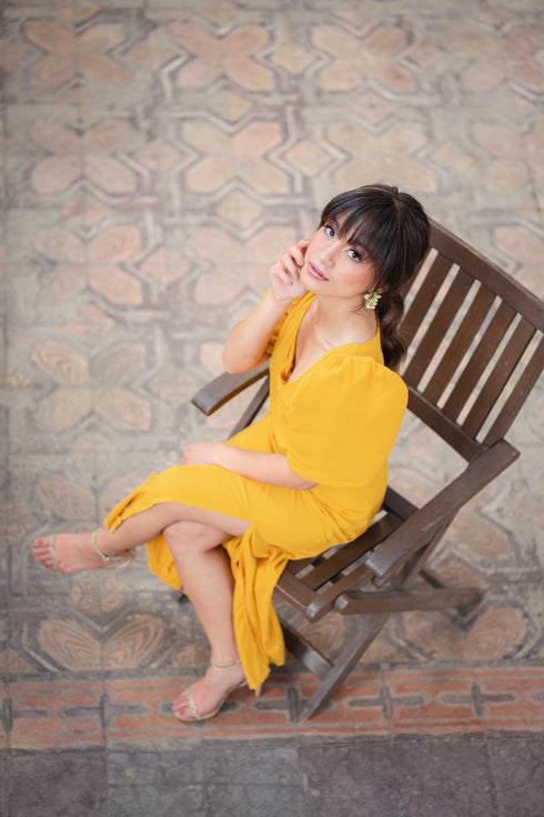 Maud London x Get Spotted: Ressa in Mustard