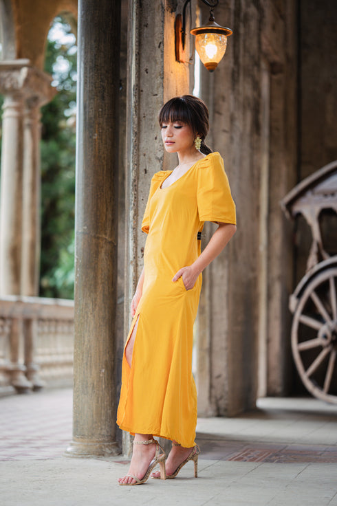 Maud London x Get Spotted: Ressa in Mustard