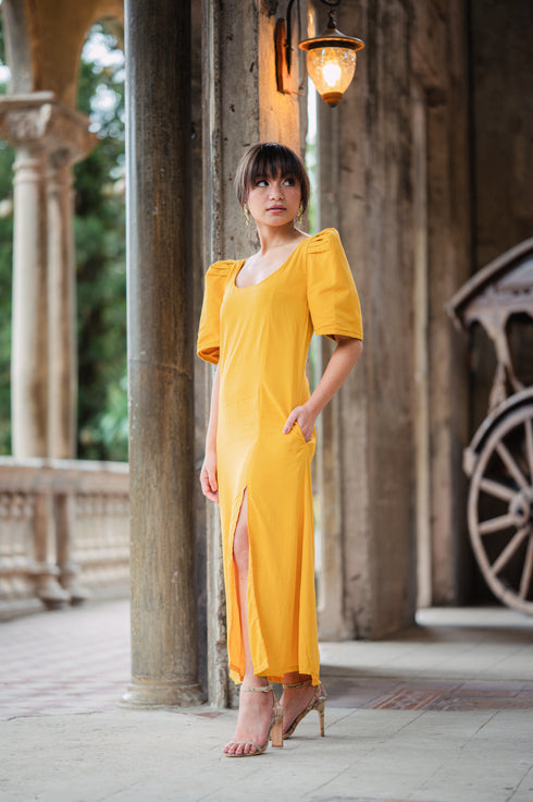 Maud London x Get Spotted: Ressa in Mustard