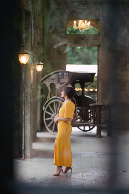 Maud London x Get Spotted: Ressa in Mustard