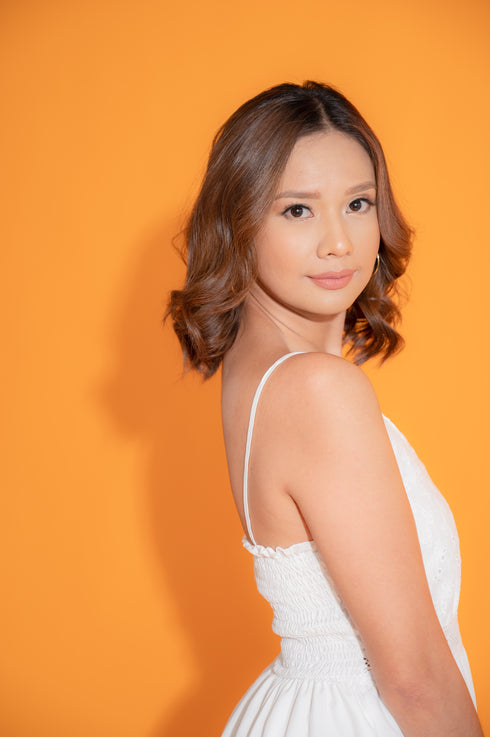 GS Eyelet: Pearl Dress