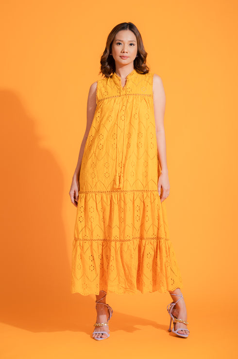 GS Eyelet: Maxene Dress