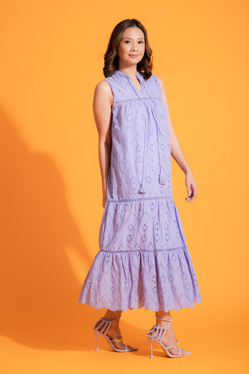 GS Eyelet: Maxene Dress