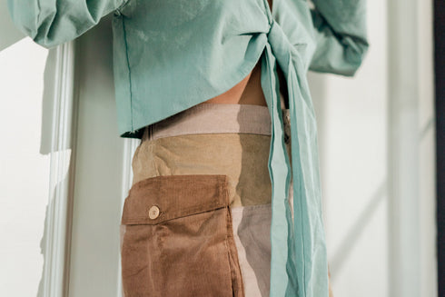 Laureen Uy x GS Style 3: Corduroy Shorts