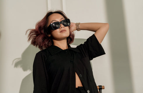 Laureen Uy x GS Style 4: Knitted Top and Shorts Set