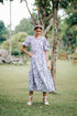 GET SPOTTED SHOP STOCKS Jenny Blue Porcelain: Daphne Maxi Dress