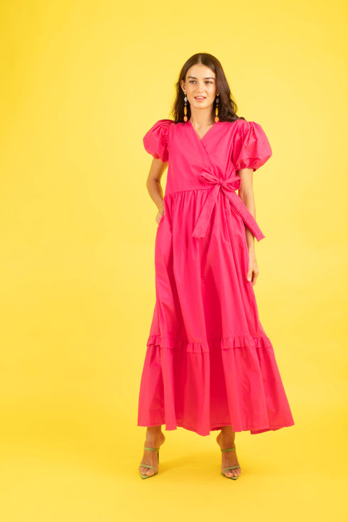 GET SPOTTED SHOP STOCKS Jenny Events: Feliza Wrap Dress