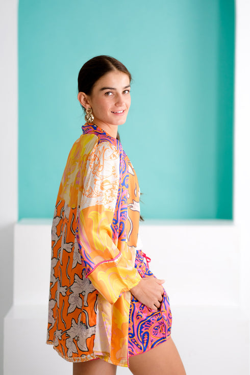 Easy Breezy: Karen Kimono and Shorts Set