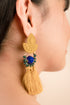 Never Too Much Tassel Earrings in Yellow