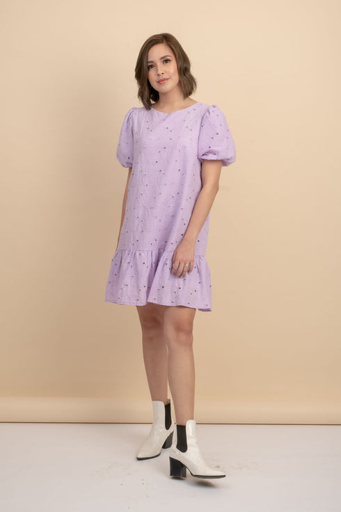 Johanna Purple Dress